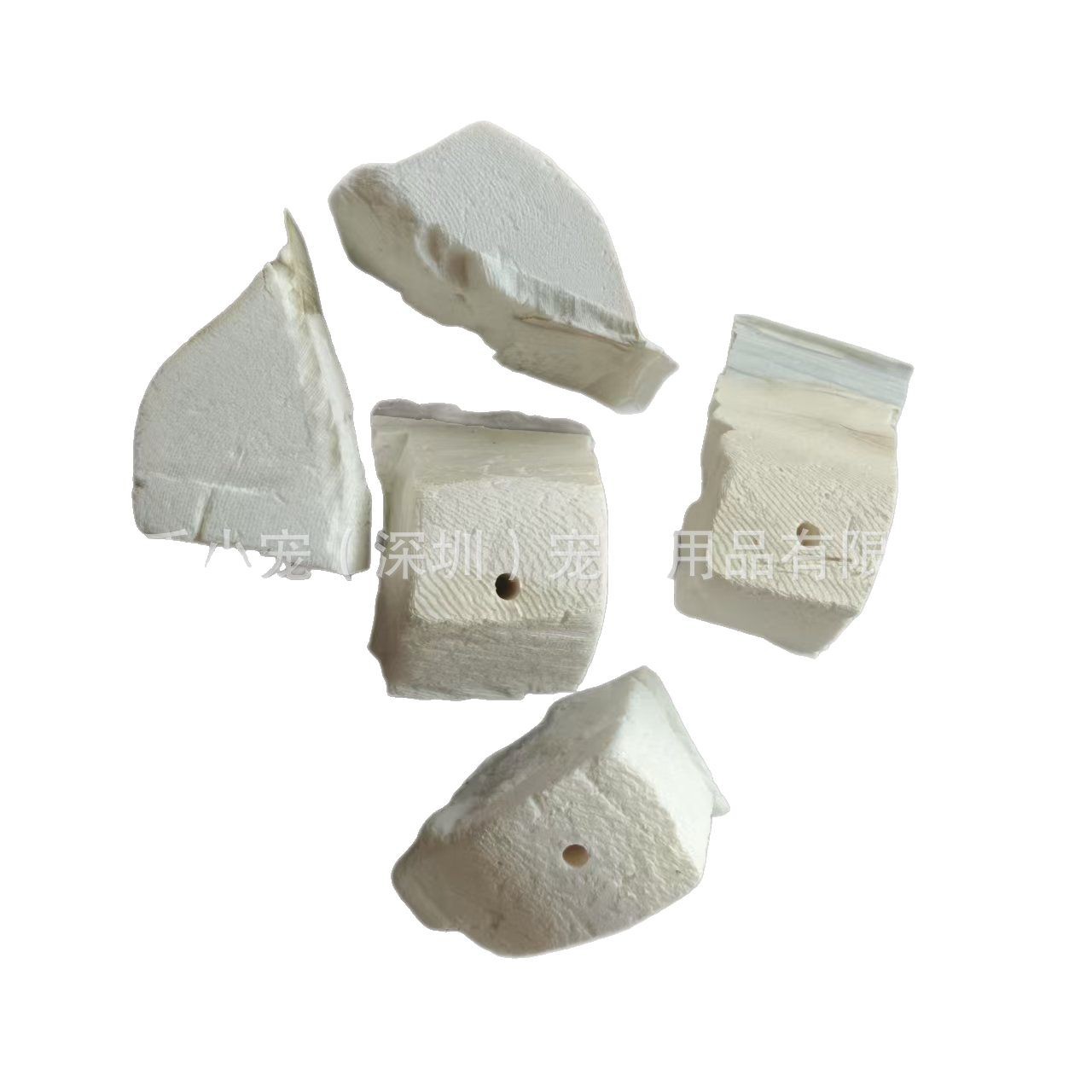 Wholesale cuttlefish bone perforated block source cuttlefish bone grinding desalting pet molars calcium supplement