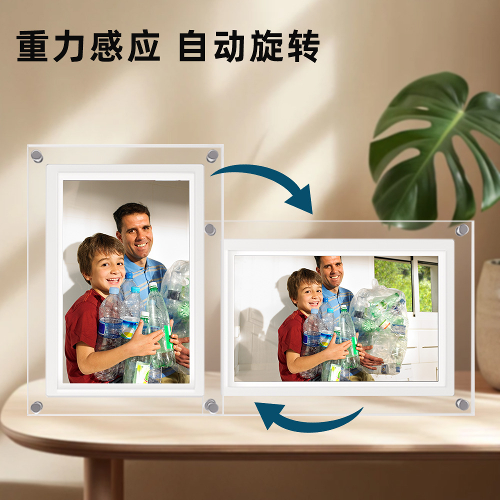 Иностранная торговля, кросс-бордовый рекламный подарок, 5-дюймовая, 7-дюймовая, 10-дюймовая 4Г/8Г акриловая цифровая фоторамка