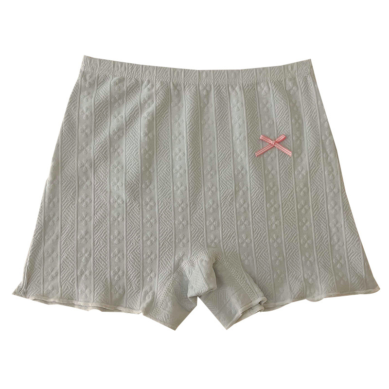 Girls' Pure Cotton Safety Pants Antibacterial Crotch Baby's Middle-aged Children's Students Summer Anti-light Mid-waist Girls' Base Shorts