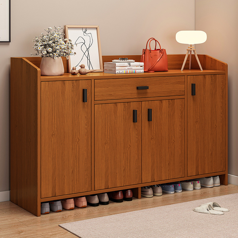 Простой обувной шкаф для дома, большой объем, пылезащитный, встроенный в стену, артефакт для хранения