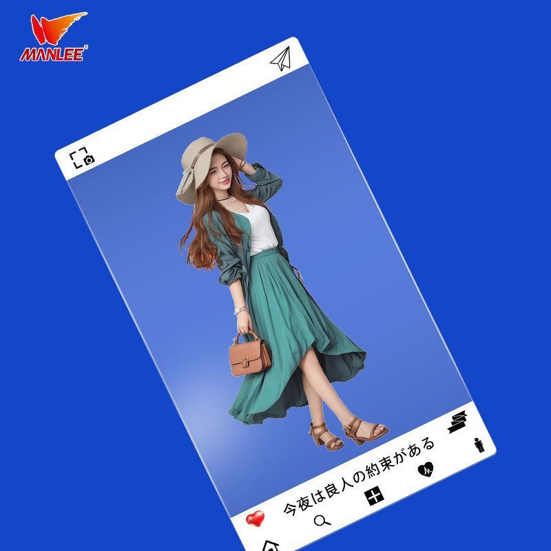 Customized Peripheral Cartoon Animation Pvc Plastic Transparent Card Pet Transparent Card Pp Small Card Acrylic Card Customization