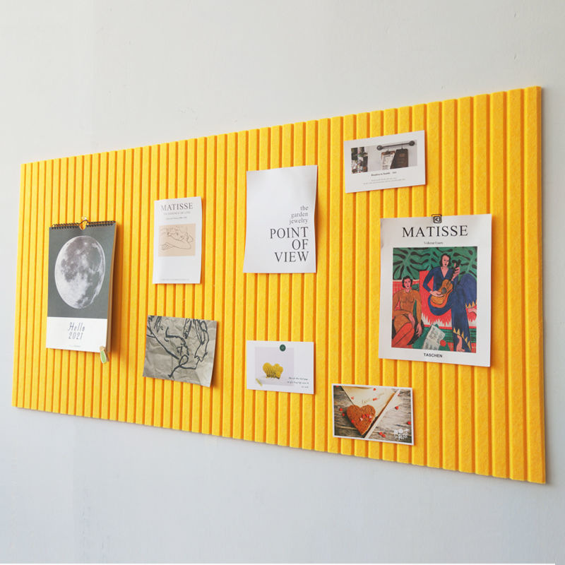 Felt Wall Stickers Kindergarten Works Display Board Simple Photo Wall School Office Classroom Background Wall Punch-Free