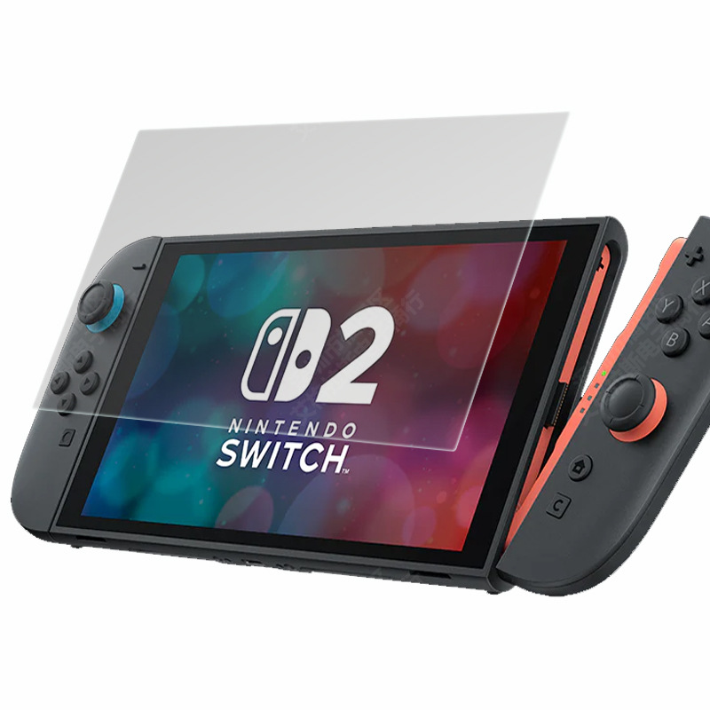 Закаленная пленка для Nintendo 2, Nintendo Switch2, матовая анти-отпечатки, защита глаз, HD вторая пленка