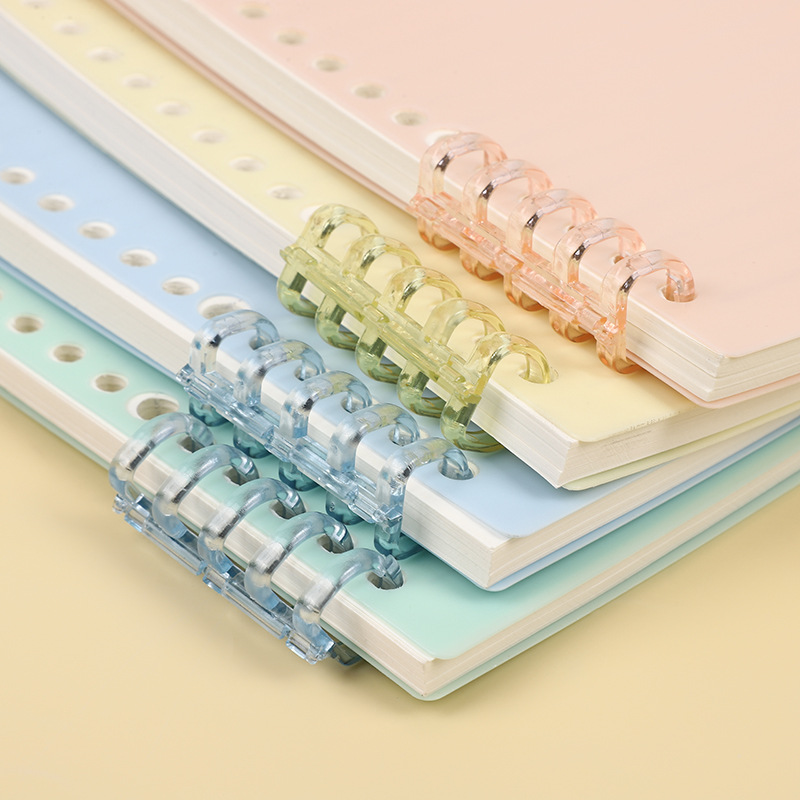 B5 Hand-Friendly Loose-Leaf Detachable Notebook Simple Coil for College Students, Junior High School Students and High School Students