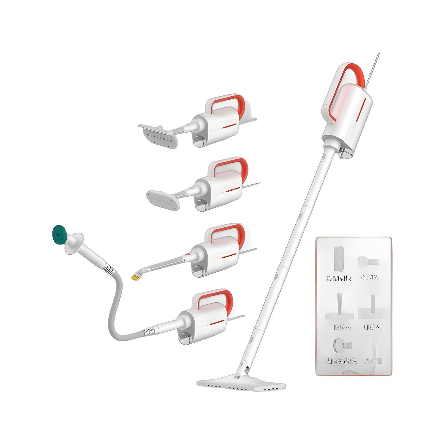 DEERMA Del Mar ZQ610 steam mop household mop cleaning machine high temperature steam brush sterilization