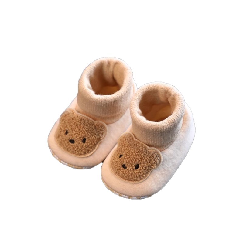 Spring, Autumn and Winter Baby Shoes before Walking 0-1 Years Old, 3-6-9 Months, Male and Female Babies, Soft-Soled Toddlers, Newborns, No Shoes and Socks