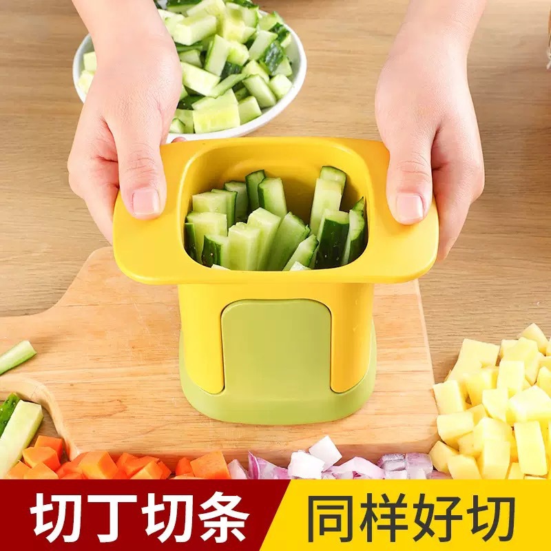 Onion Diced Potato Fries Cutter Multifunctional Vegetable Cutter Fruit Diced Home Cooking Kitchen Gadgets
