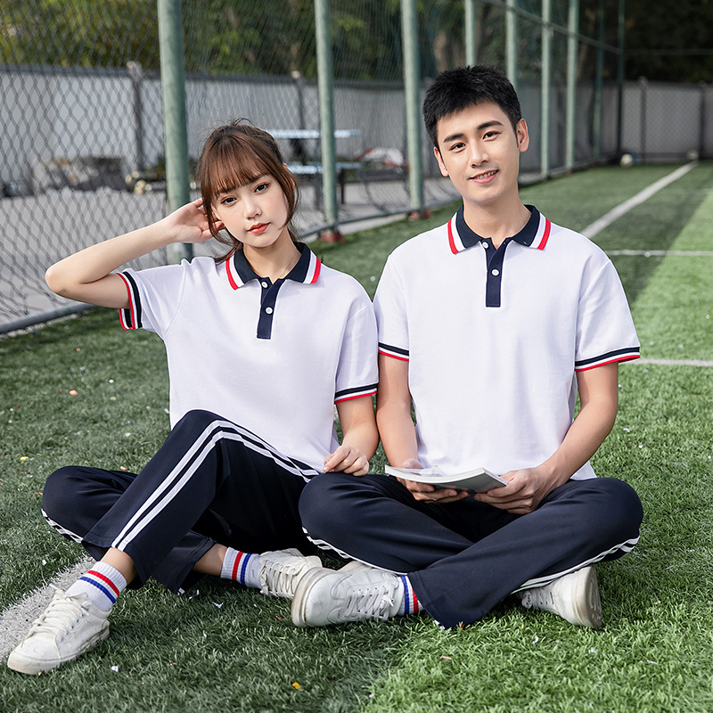 22 новая летняя рубашка с коротким рукавом для начальной школы средней школы старшей школы стиль школьной униформы для открытия церемонии игр классная униформа