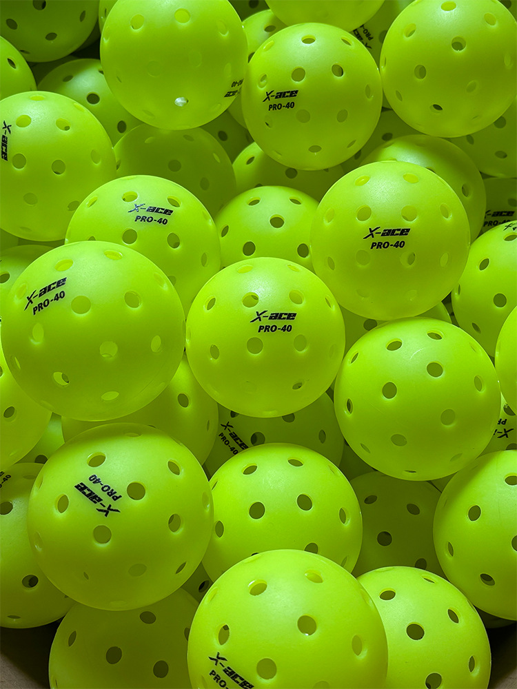 X-ACEpro 40 мяч для пиклбола Peak Ball 40 отверстий ротационная формовка одноцелевой пористый мяч для тренировок