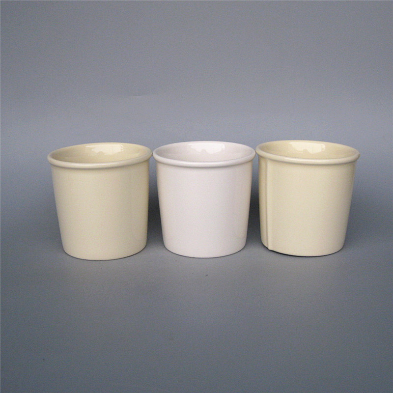 Nordic creative solid color ceramic cup coffee cup tea cup handy cup, simple and exquisite