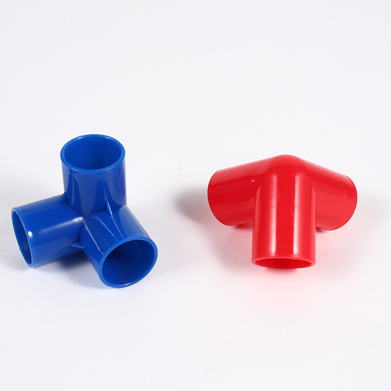 Factory Direct Sale of Plastic T-Shaped Three-Way Joint Elbow Connector with an Inner Hole of 2.5Cmpp Material