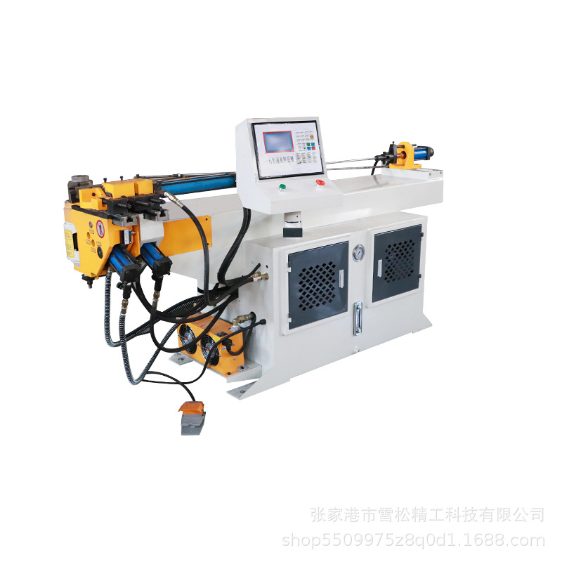 Factory Wholesale 38Nc Semi-Automatic Pipe Bending Machine Cnc Fully Automatic Hydraulic Pipe Bending Machine Metal Pipe Cnc Pipe Bending Machine