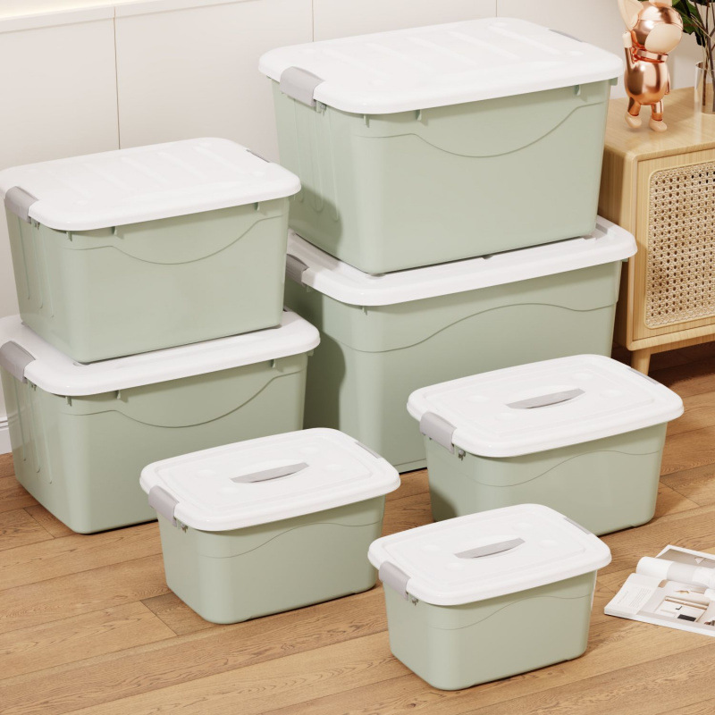 Plastic Storage Box Large Capacity Clothes Extra Large Storage Box Organize Toy Car Storage Box with Lid