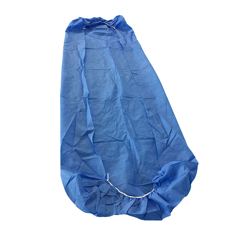 Two-head Elastic Disposable Non-woven Bedspread with Holes Thickeneded SMS Non-woven Beauty Bed Sheets Mattress Cover Waterproof