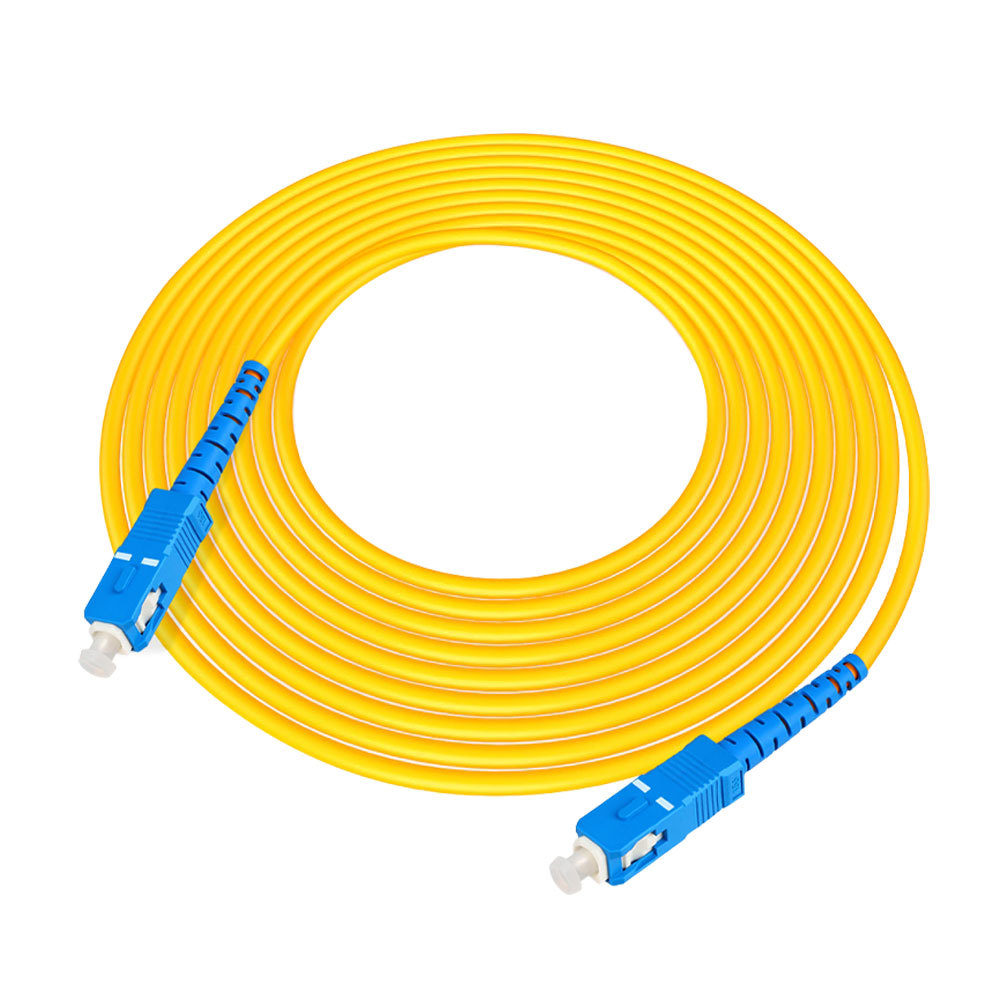 Engineering-Grade Telecommunication Fiber Optic Patch Cord Lszh Low-Smoke Halogen-Free Single-Mode Single-Core Pigtail Fiber Optic Cable Sc/Lc/Fc