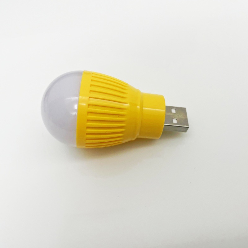 diy Technology Small Production Mini Light Portable Colorful USB Small Light Bulb Outdoor Mobile Power LED Emergency Light