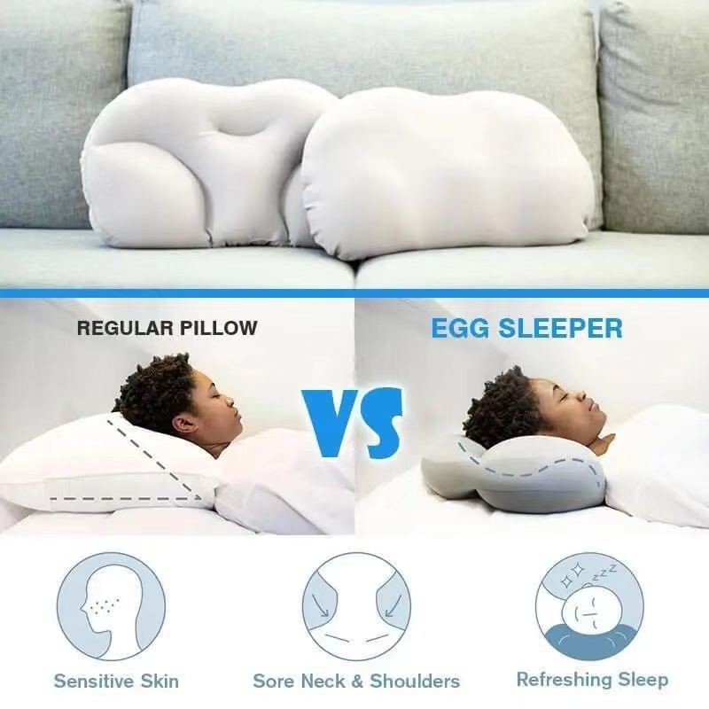 Manufacturer's Sleep Aid Pillow eggsleeper Health Care Multi-functional Numb Pillow Waist Pillow Cervical Spine Pillow Egg Pillow