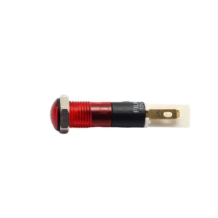 8mm Plastic Pin Indicator Light Led Equipment Signal Lamp 12V220V (Fl1P-8Nj-1) High Brightness