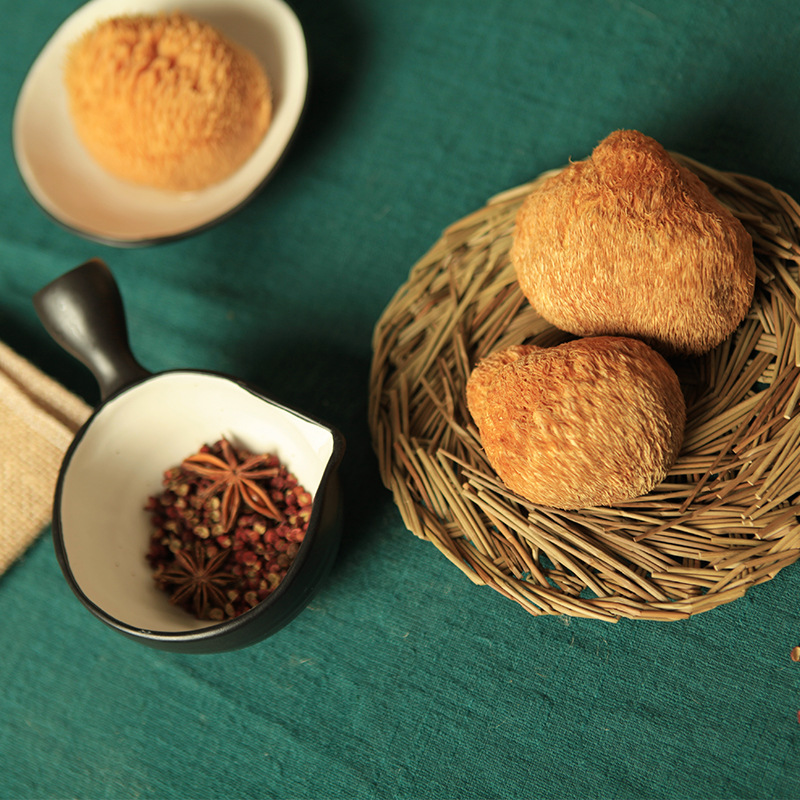 Northeast monkey head mushroom monkey head mushroom grinding powder 200g monkey head mushroom dry goods wholesale bags monkey head