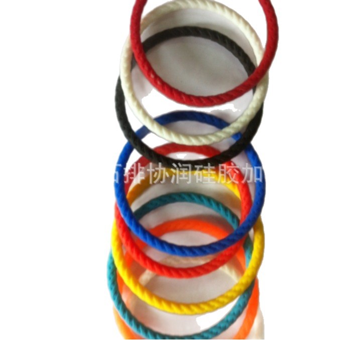 Silicone Bracelet with Light Plate 6mm Silicone Bracelet Bare Silicone Bracelet Light Ring Bracelet