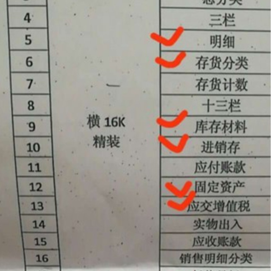 16K quantity and amount detail Ledger 2701 detail hardcover Ledger 19 * 26.5cm accounting ledger wholesale