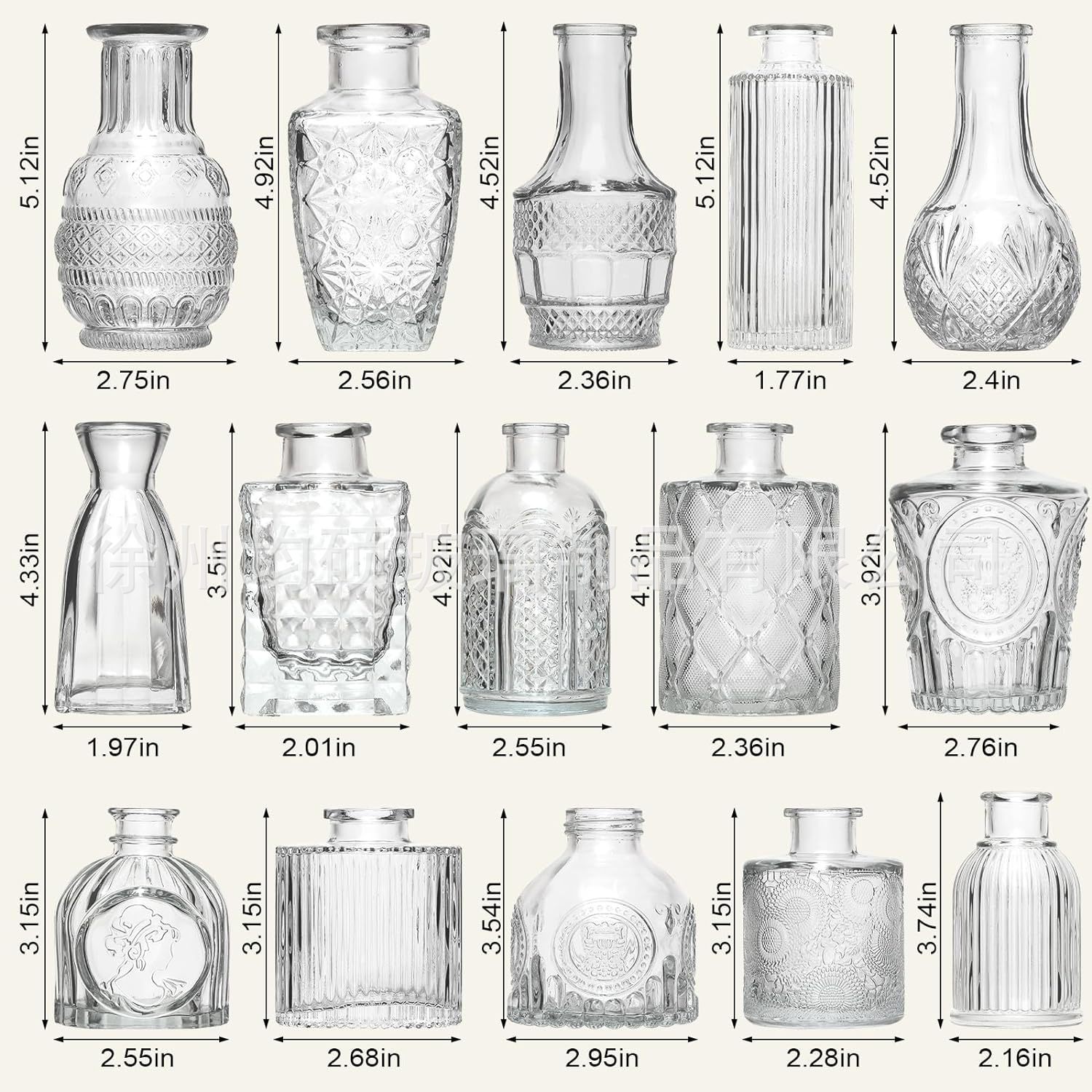 Amazon Small Vase suit Desktop Ornaments Glass Vase High Color Value Aromatherapy Bottle Home Decorations Factory