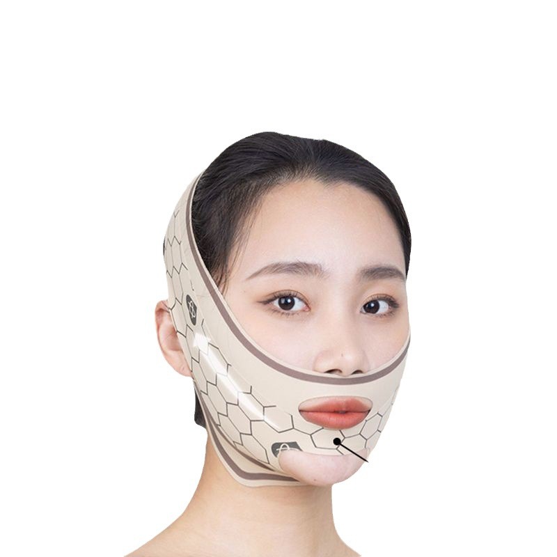 Lifting V-Face Bandage Hyaluronic Acid Far Infrared Face Sculpture Facial Shaping Facial Firming Improvement Nasolabial Fold Mask