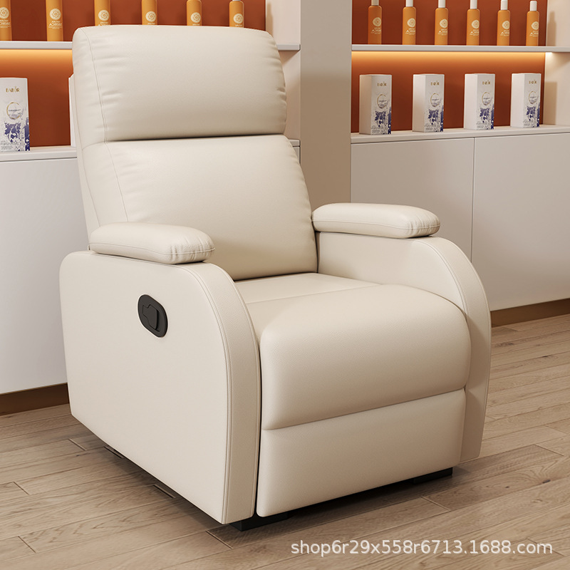 First Class Space Capsule Single Sofa Living Room Lazy Electric Massage Chair Technology Fabric Sofa Rising Chair Beauty Armor