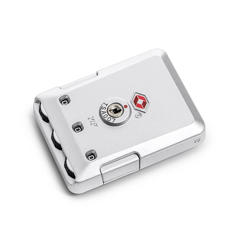Hot selling fashion Customs lock tsa16138B Customs lock aluminum box password lock trolley case customs password