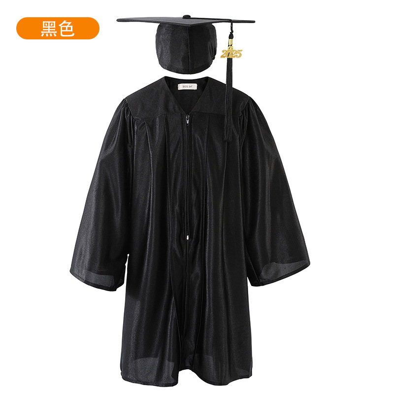 2025 European and American Knitted Academic Clothing Graduation Clothing suit Kindergarten Children Primary School Doctor Clothing Performance Photography Clothing