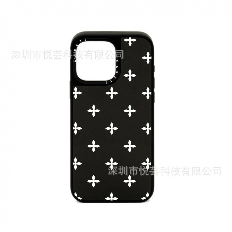 Case Co-Branded with Cross Garden Star Anti-Fall Trendy Shell Magnetic Suction Suitable for Apple 16Promax Mobile Phone Protective Cover