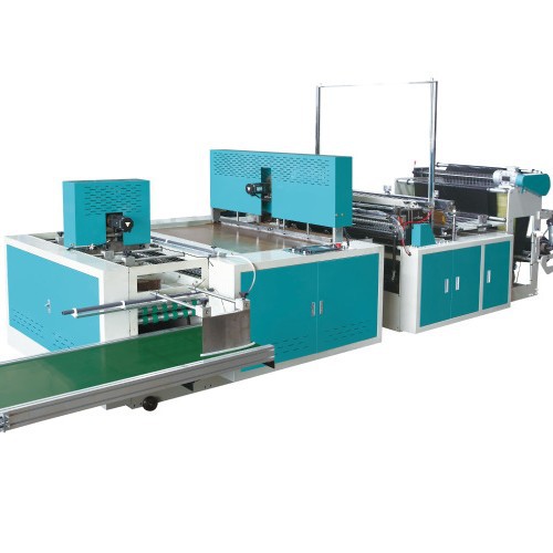 Машина для производства пакетов с плоским дном Xinshun со скидкой 60%, с дизайном горячей герметизации и холодной резки, подходит для производства больших пластиковых пакетов