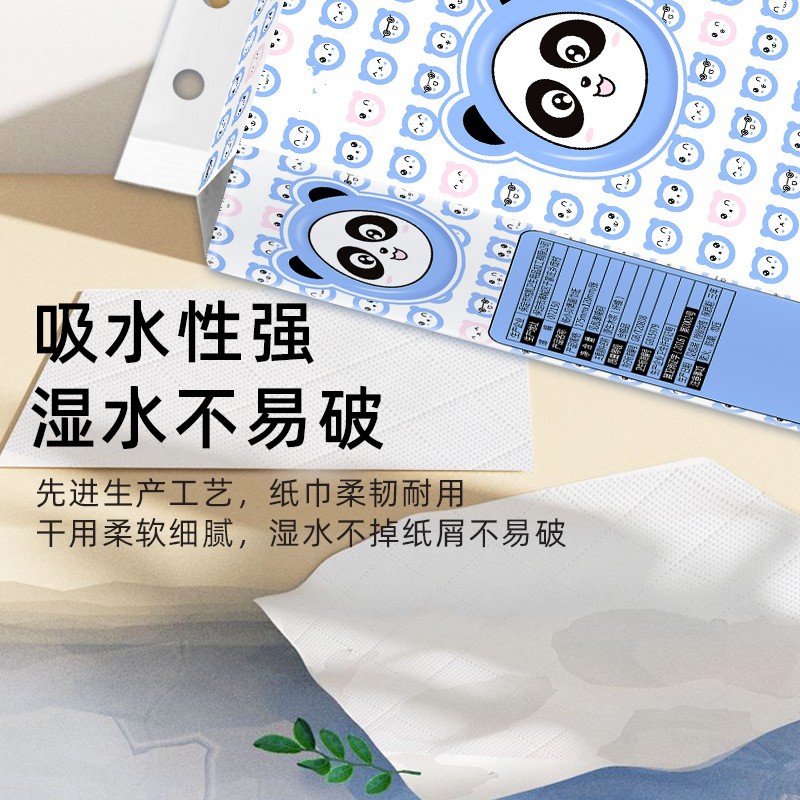 10 Packs of Full Box of Tissue Paper, Wholesale of Hanging Removable Toilet Paper, Household Paper Towels, Toilet Paper, Large Pack of Paper, Super Cost-Effective