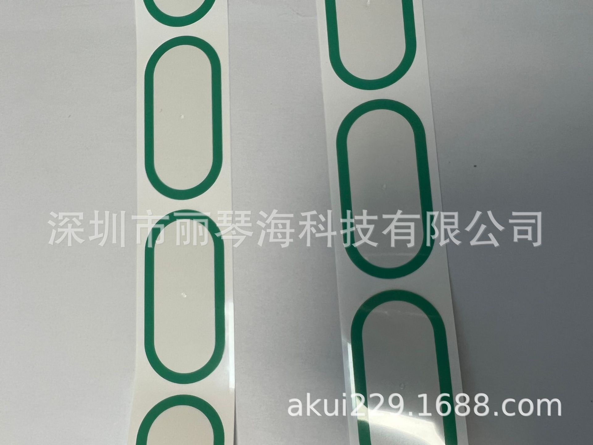 Customized New Energy Vehicle Iron Lithium Battery Anti-Exposure Valve Window with Base Material Green Pet Double-Sided Tape Protective Gasket