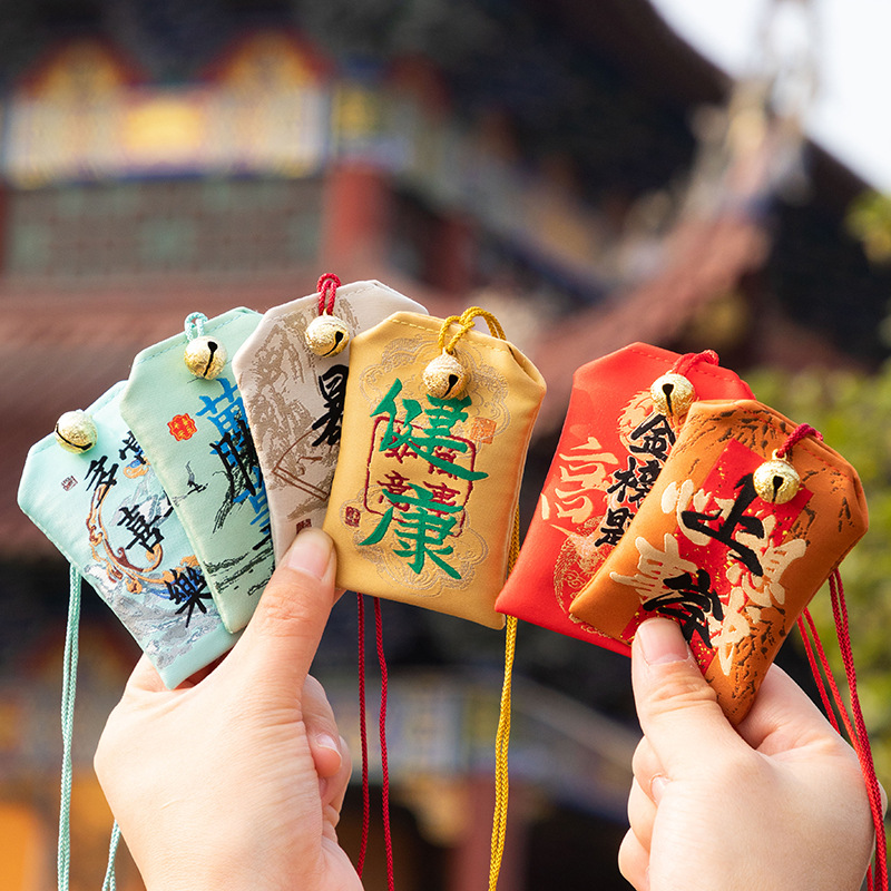 Custom-Made Dragon Boat Festival Lucky Bags and Sachets for Tourist Attractions, Branded Merchandise, and Millet Dragon Boat Festival Lucky Bags