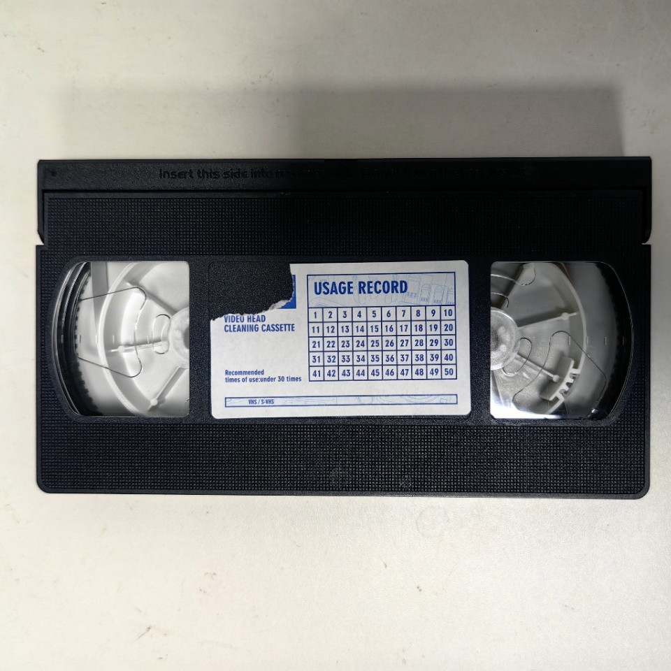 Video Tape Cleaning Tape Dry Cleaning Tape Vhs Dry Cleaning Tape Cleaning Tape