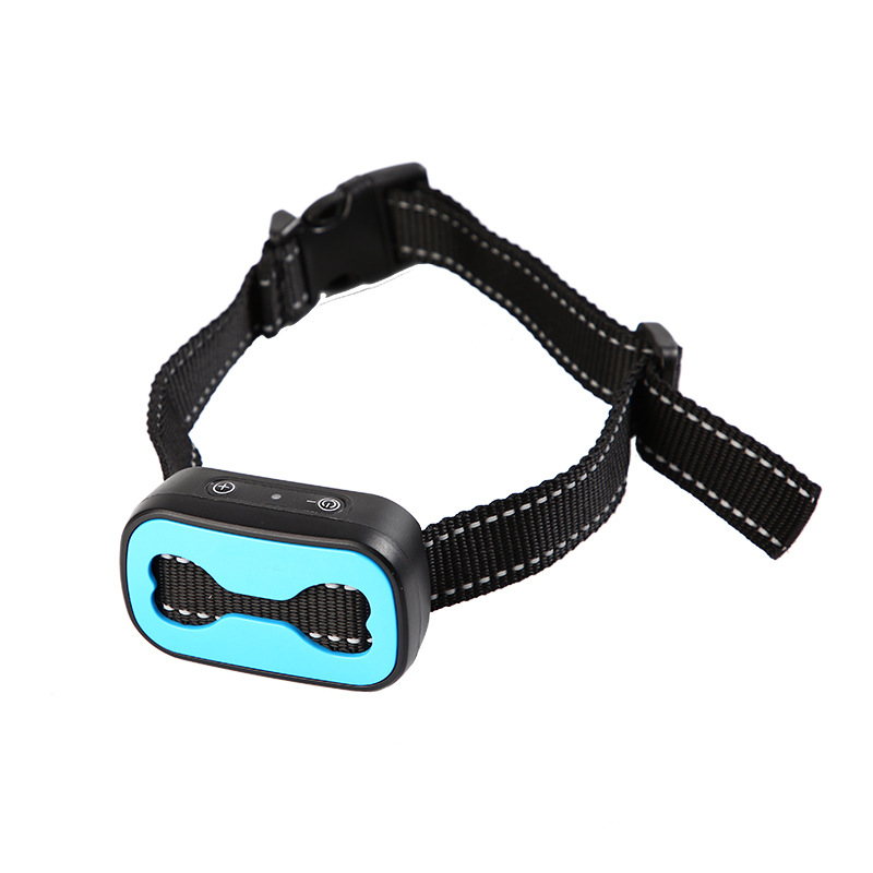 Barking Stopper Intelligent Automatic Identification Training Dog Electric Shock Prevention Rechargeable Barking Stopper Collar Supplies Manufacturer