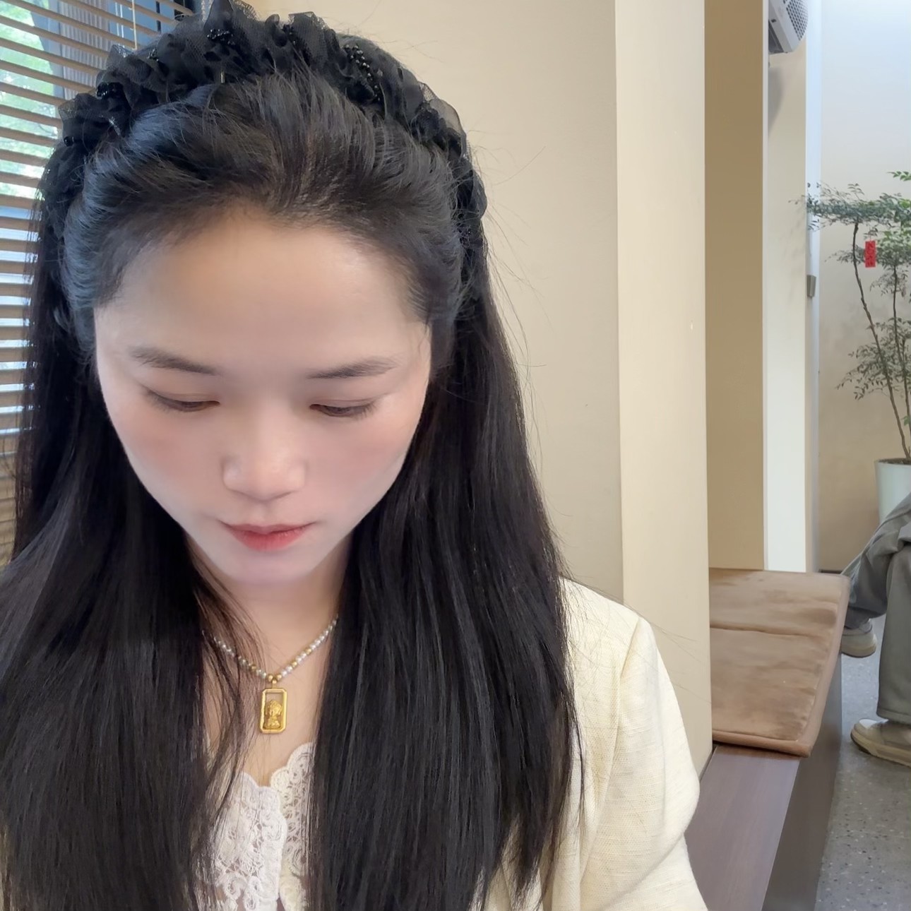 Korean-Style Pleated Wrap-Around Gauze Hairband for Taming Stray Hair, Summer Face-Washing, Outdoor Non-Slip Headband, Super Fairy-Like