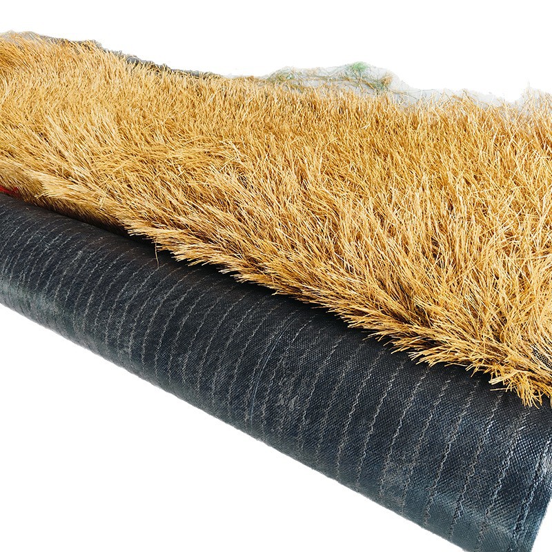 Pavilion Artificial Thatch Artificial Plastic Thatch Farmhouse Pastoral Style Turf Garden Landscape Flame Retardant Decorative Material