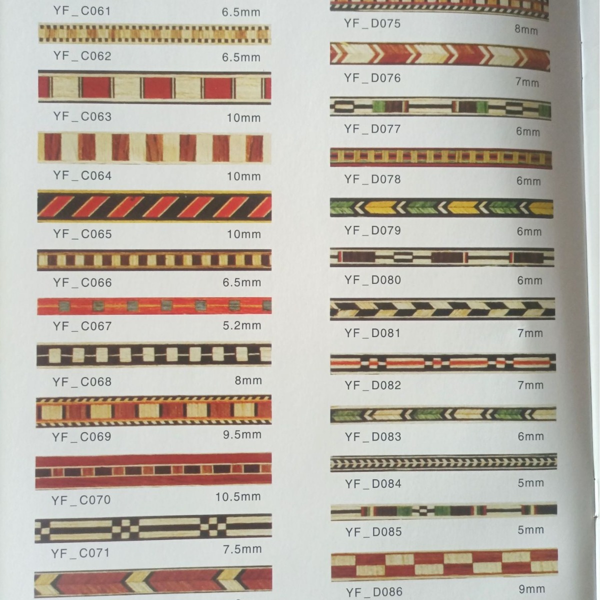 Factory direct veneer magic lines, log lines, parquet lines, corner flowers, parquet lines