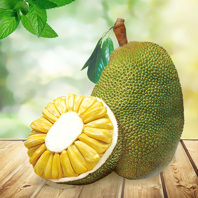 Hainan Fresh Yellow-Fleshed Jackfruit Seasonal Fruit 12.5kg Yellow-Fleshed Dried Fruit Dropshipping Warehouse Supply
