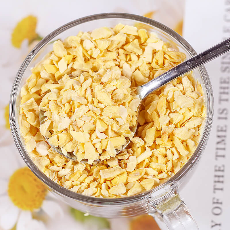 Supply FD Freeze-dried Durian Crushed Small Particles Durian Ding 1-3mm/3-9mm Particles Supplementary Food Raw Materials