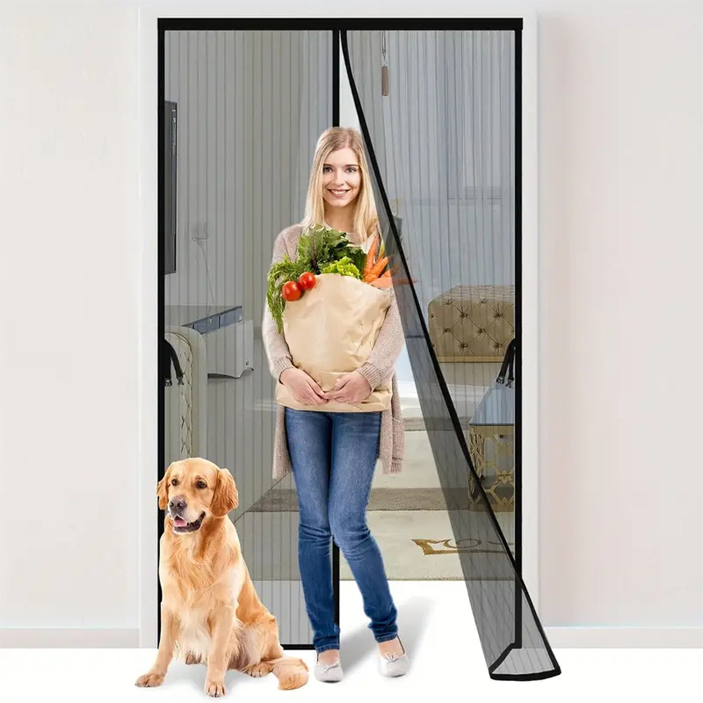 Door Curtain Magnetic Anti-mosquito Door Curtain Screen Door Window Anti-mosquito Door Curtain Punch-free Door Curtain Bedroom Shelter Curtain Door Curtain Summer