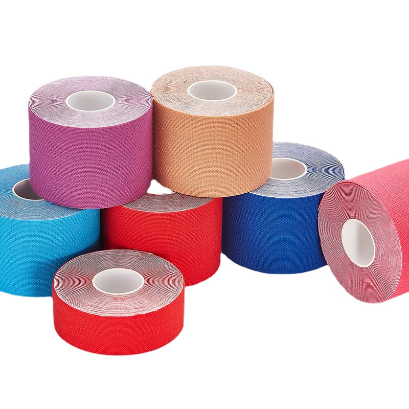Cross-Border Popular Professional Muscle Tape Elastic Functional Kinesiology Tape Sports Tape Marathon Muscle Tape Outdoor