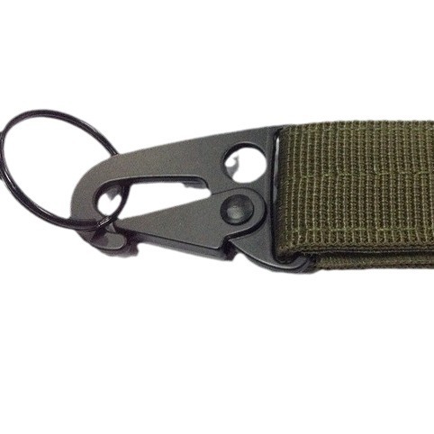 Outdoor tactical nylon webbing buckle multifunctional mountaineering buckle eagle beak hook buckle multi-purpose belt keychain manufacturers