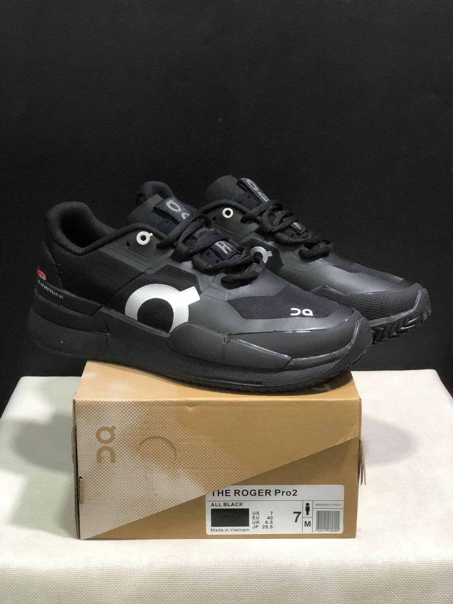 On Run THE ROGER Pro 2 Outdoor Men's Lightweight Tennis Shoes Casual Breathable Sports Running Board Shoes