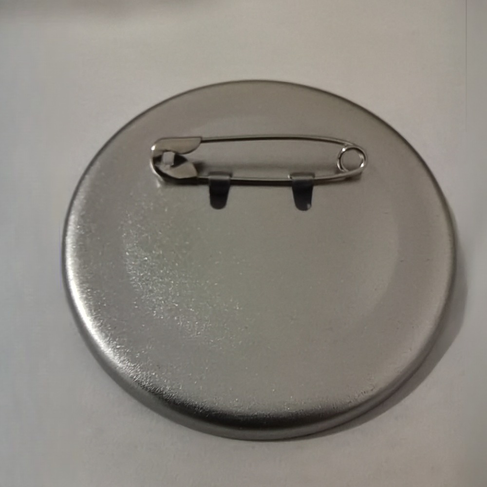 58mm Bar Badge Consumables Rigu Bottom Round Rust-proof Oil-coated Tinplate Badge Blank Thickeneded Material