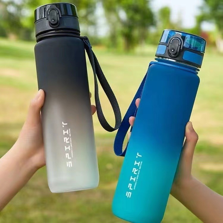 New Fitness Sports Water Cup Summer Outdoor Portable High Temperature Resistant Student Tea Cup Men's Net Popular High Color Value Women's Handheld Cup