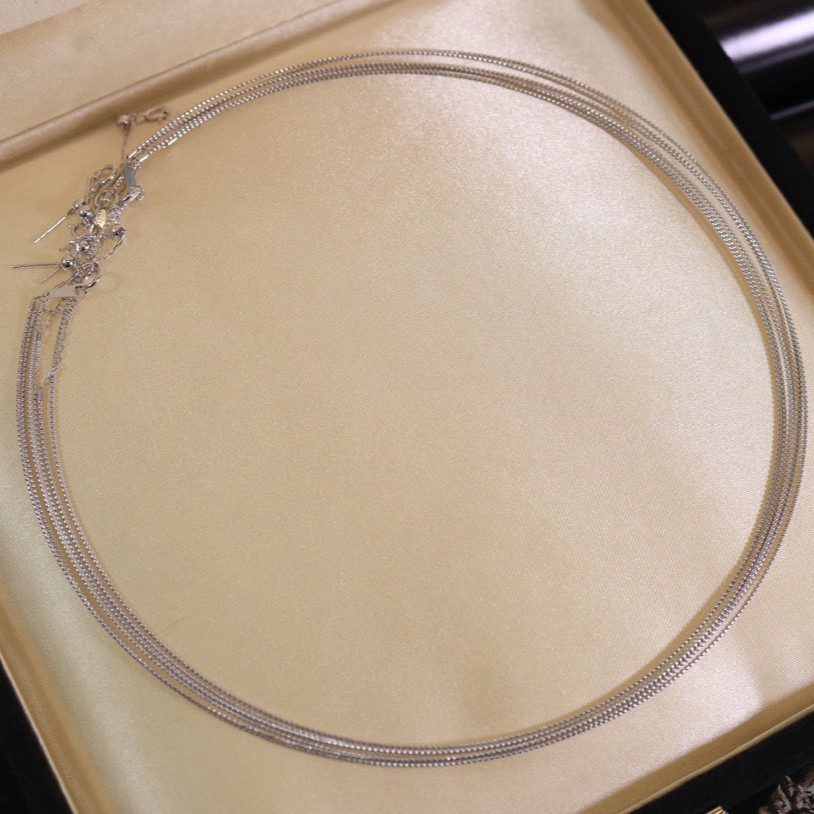 Платина Pt900 воротник готовый продукт, цепочка фасоли, различные стили могут сочетаться вместе для красивого вида, бусины не включены