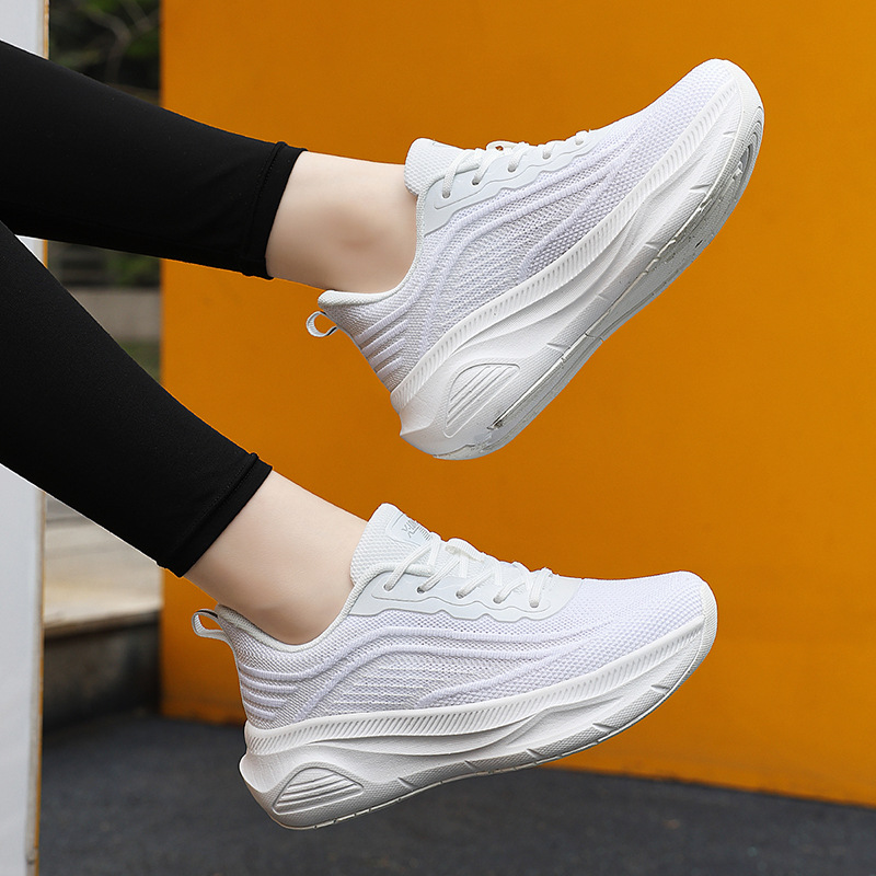 Sports shoes for senior high school entrance examination female junior high school students running shoes shock-absorbing shoes for girls standing jump shoes breathable lightweight aerobics shoes